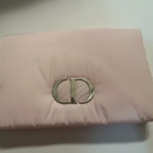 Pink Dior clutch